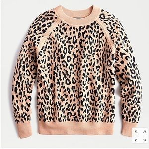 J. Crew leopard sweater